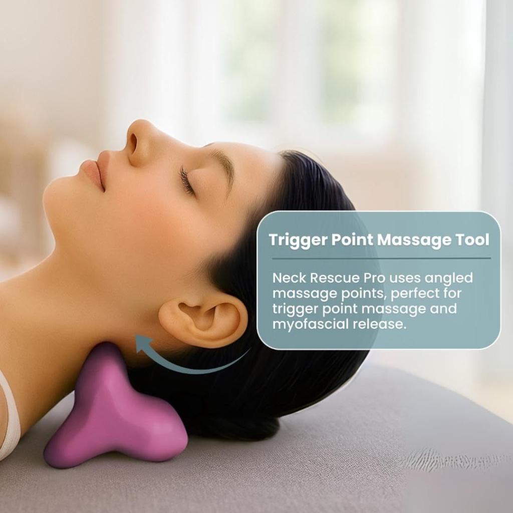 Household Silicone Cervical Massage Device