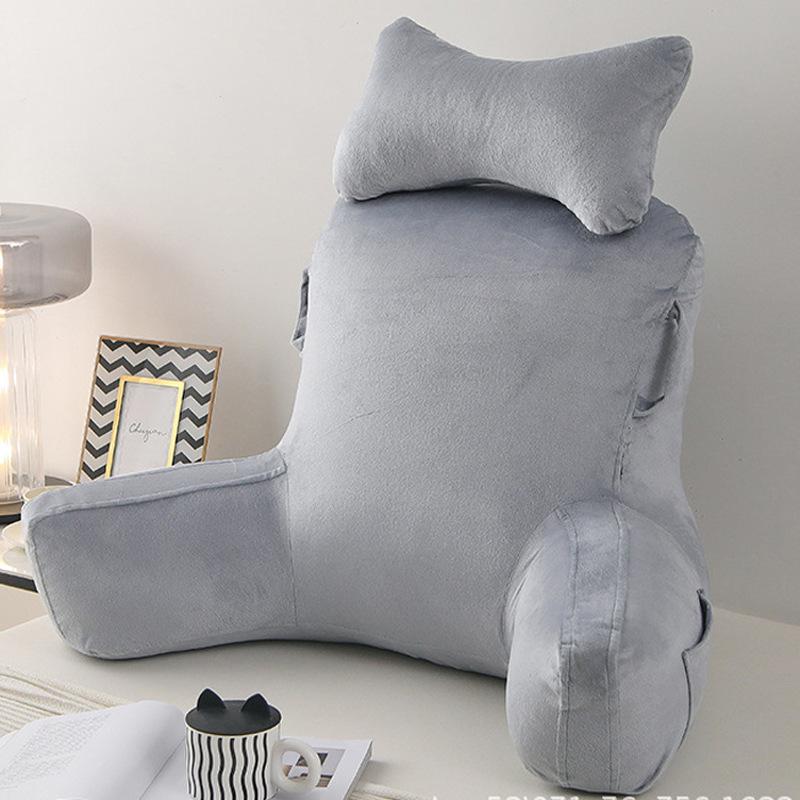 Office Lumbar Support Pillow Cross Border Amazon Eligible Removable And Washable Headboard Cushion