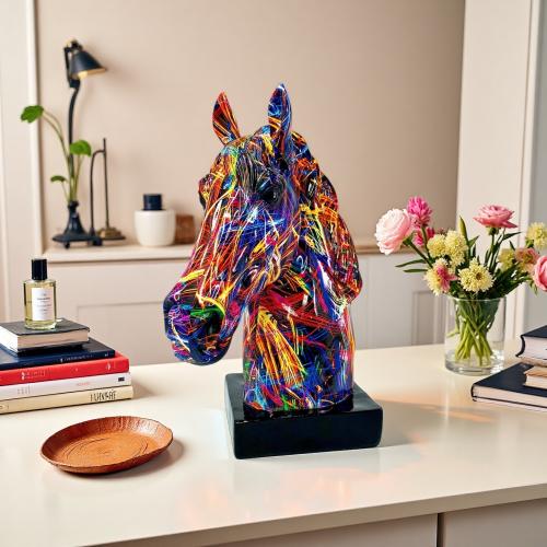 European-style Horse Head Ornament