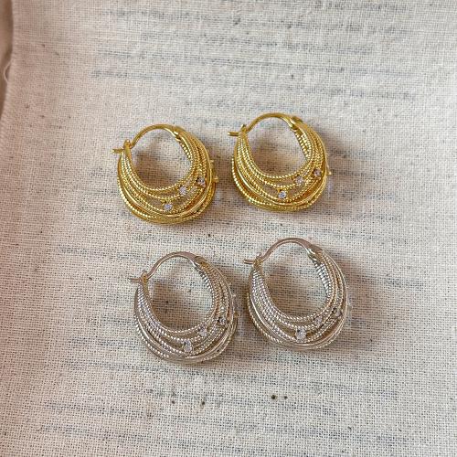 Versatile Hollowed-Out Basket-Style Ear Clips For Women