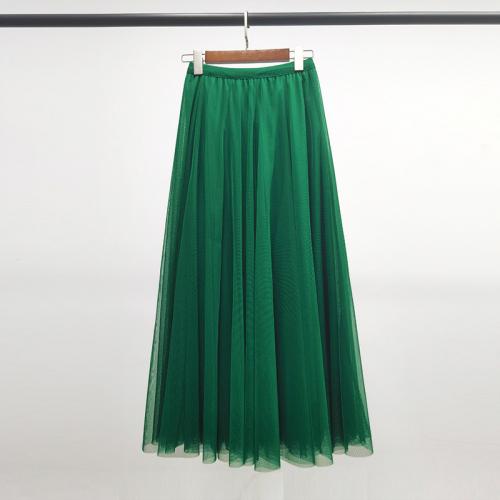 Pleated Skirt Tulle Skirt All-match Princess Style Sweet