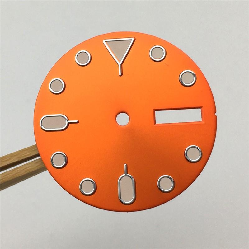 Modified Watch Dial With Luminous Numerals
