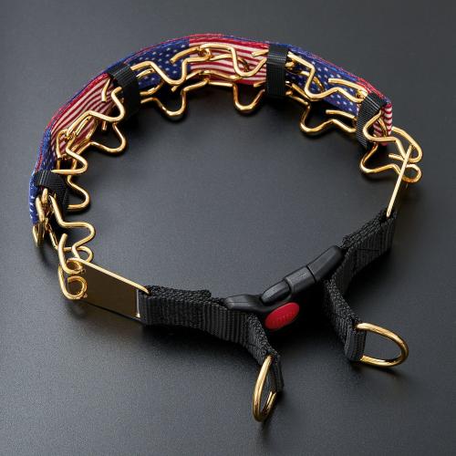 Stainless Steel Medium-to-Large Spike Dog Training Collar For Huskies And Dobermans