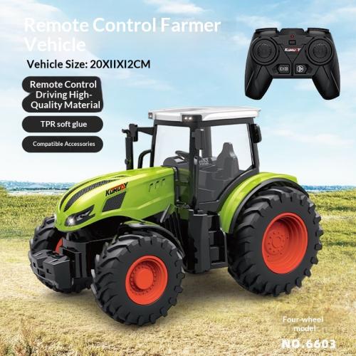 Farmer Engineering Vehicle Electric Remote-Control Toy