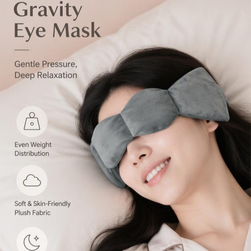 Comfortable Light-blocking Gravity Eye Mask With Pressure