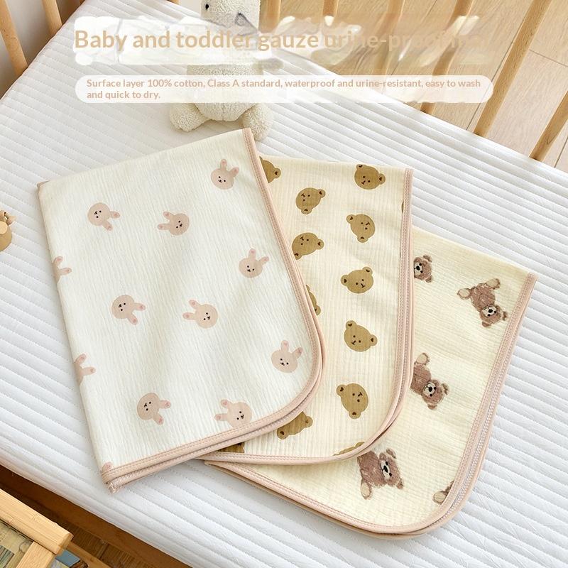 Newborn Baby Pure Cotton Waterproof Care Pad