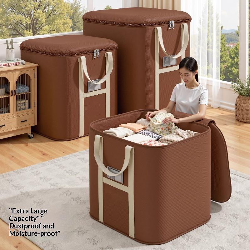 Extra-Large Thick Durable Cotton Quilt Storage Bag