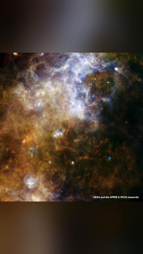 space never disappoints Herschel Views the Milky Way With a 3.5 meter…