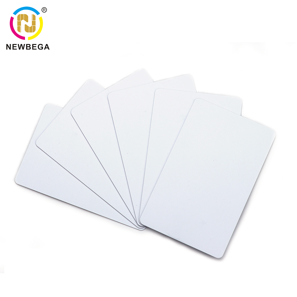 Matte PVC White NFC Card NFC215 Blank Card For NFC Digital Business Card Tap