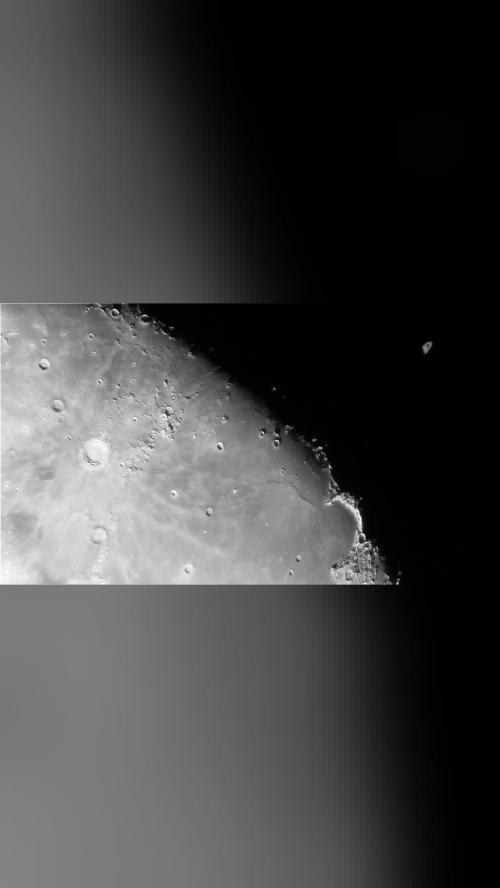 space never disappoints The Moon Eclipses Saturn What happened to…