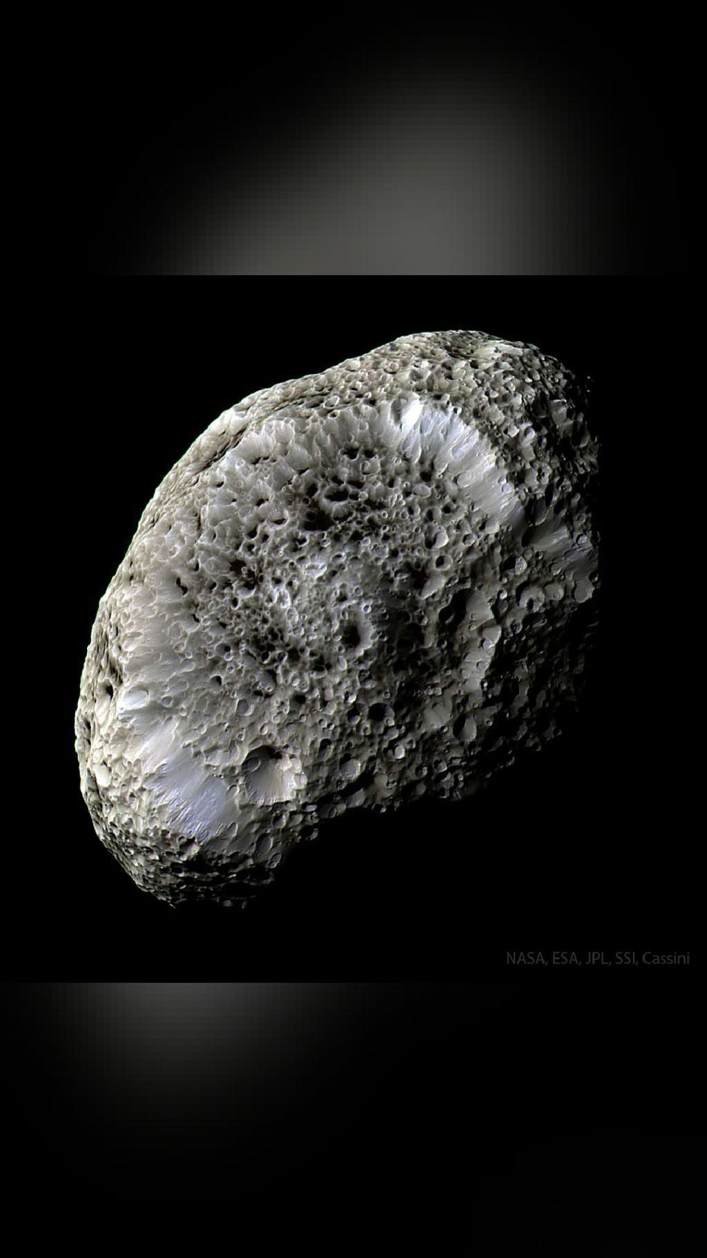 space never disappoints Saturn's Hyperion: A Moon with Odd Craters…