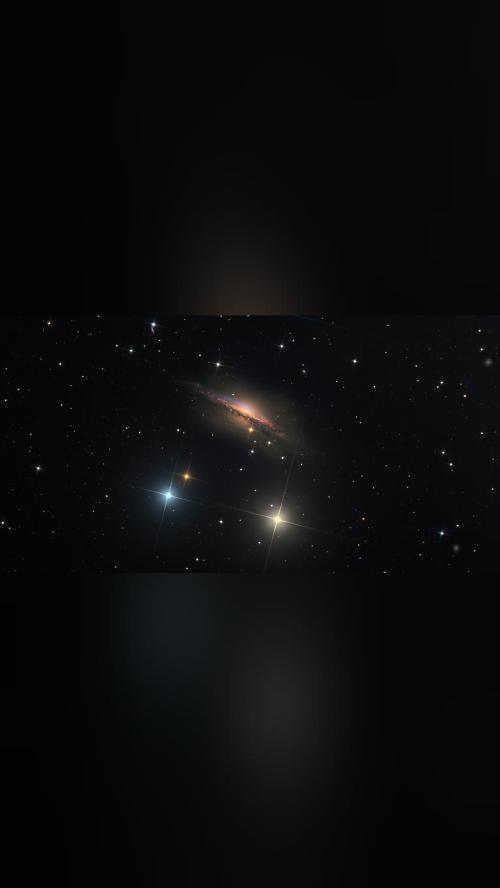 your daily awe Portrait of NGC 1055 Big, beautiful spiral galaxy NGC…