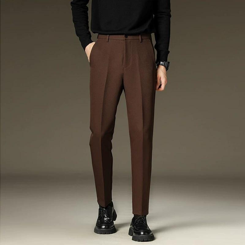 Men's Best-selling European And American-style Business-casual Knit Top And Pants