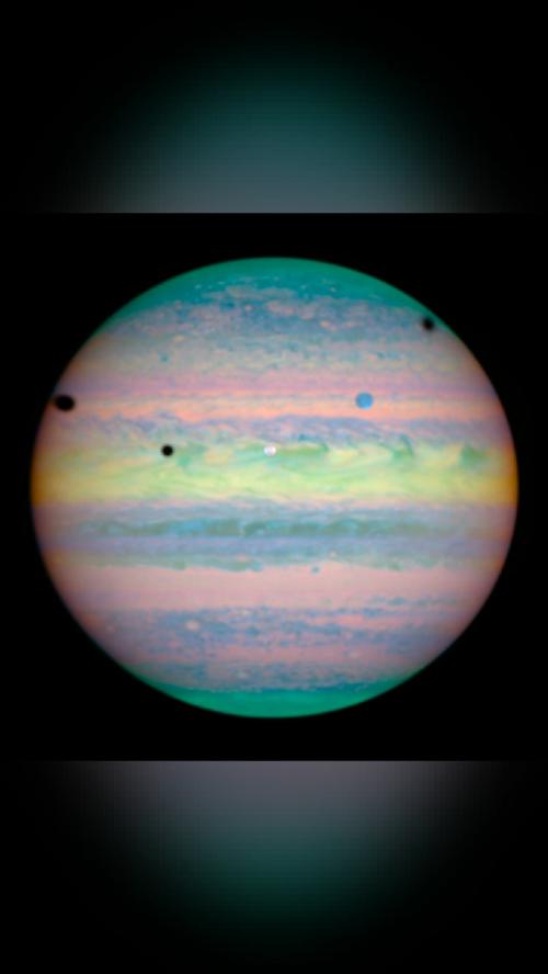 space never disappoints Pastel Planet, Triple Eclipse This…