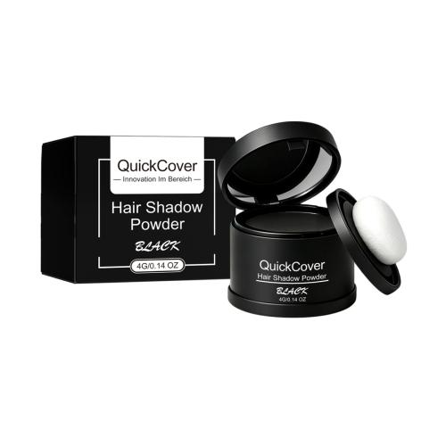 Hairline Covered With Touch-up Powder
