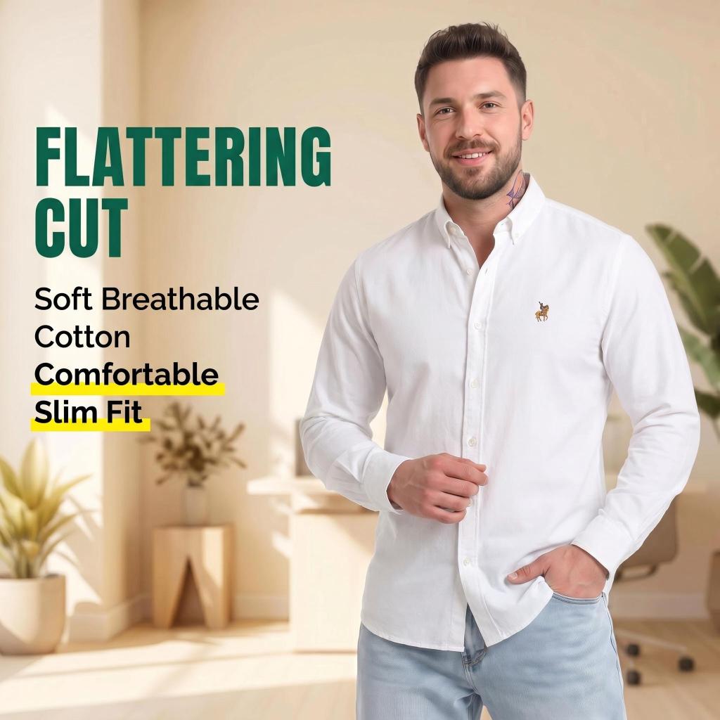 Jiana Cross-Border Specializes In Supplying European And American Men's Long-Sleeve Pure Cotton O…