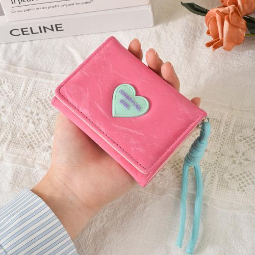 Candy-themed Wallet For Women Simple And Short Style