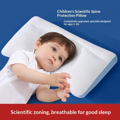 Infant And Preschooler Cervical Support Pillow Insert, Breathable, Promotes Sleep For Home Use