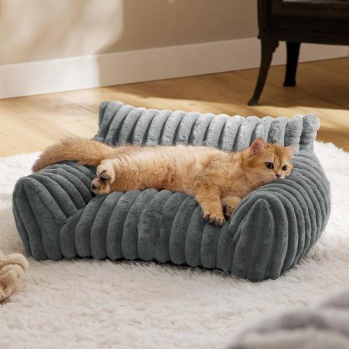 Simple And Versatile Four-Season Warm Plush Pet Bed