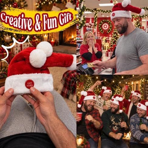 Singing Dancing Electric Christmas Hat for Adults and Kids