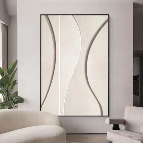Modern Minimalist Geometric Abstract Line Art Wall Hanging