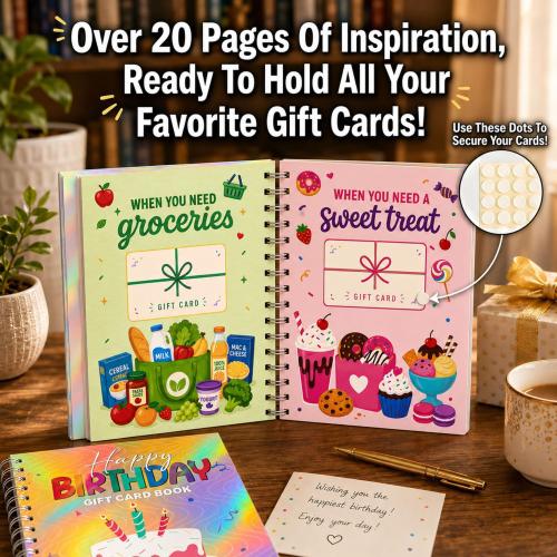 Happy Birthday Gift Book Coil Notebook