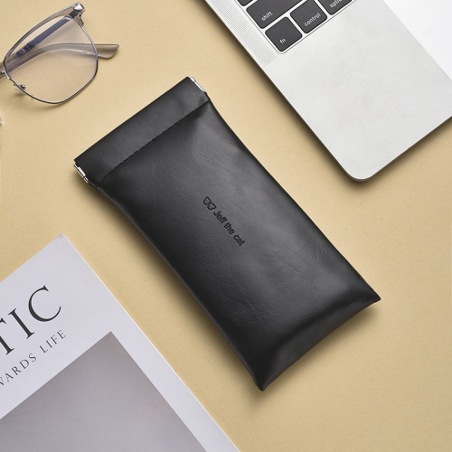 Eyeglass Storage Pouch, Pressure-resistant Portable Sunglass Case With Self-closing Spring Plate,…