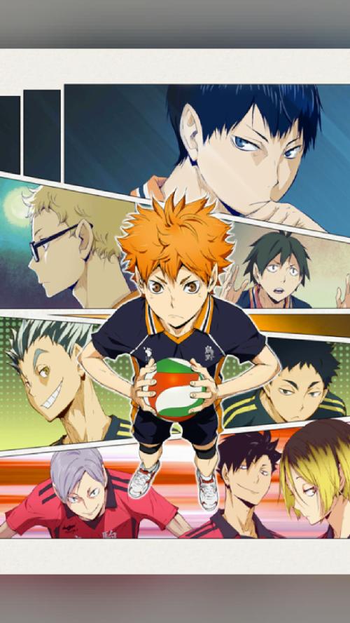 the animation goes hard HAIKYU!!