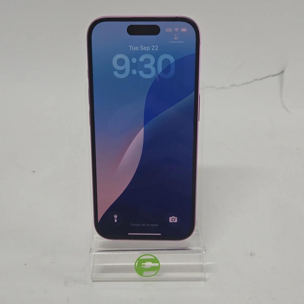 Unlocked Apple iPhone 16 128GB 26.7 Pink MYAR3LL/A