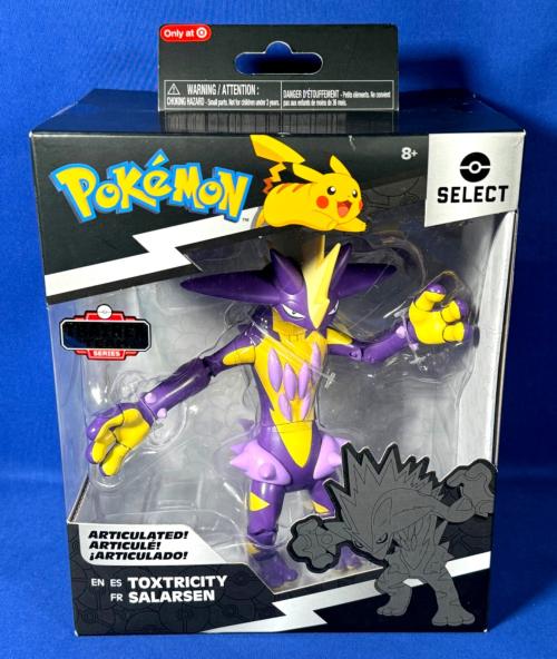 TOXTRICITY Pokemon SELECT 6" Figure TRAINER TEAM SERIES 7 Jazwares 2024