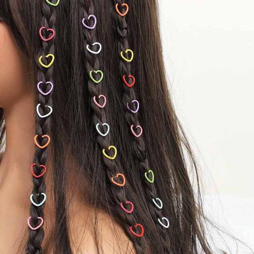Star Hair Accessory Cute Heart-shaped Hair Ring For Stage Performances