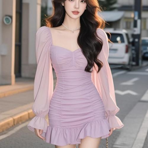 Women's Sweet And Spicy Hip Skirt With Slim Waist