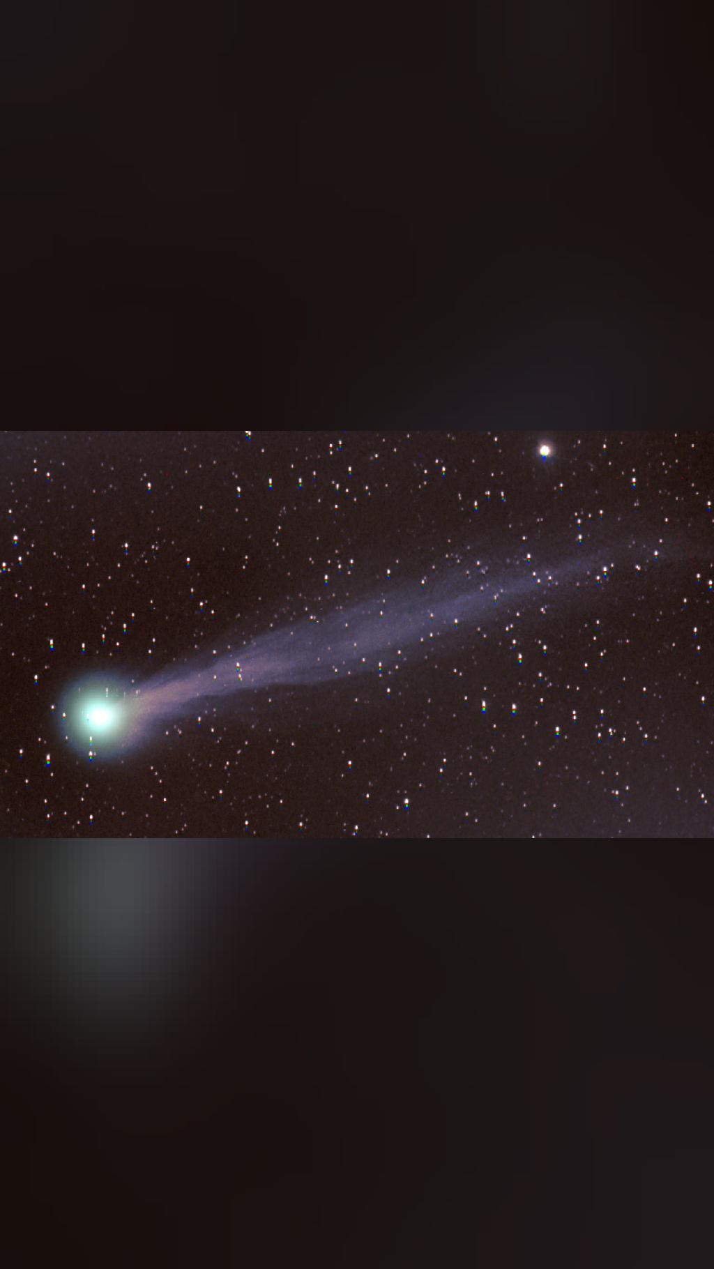your daily awe Comet SWAN Outburst Near its closest approach to…