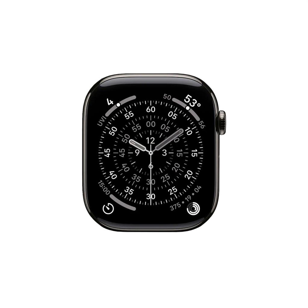 Apple Watch Series 11 42mm GPS + Cell Slate Titanium w/ No Band