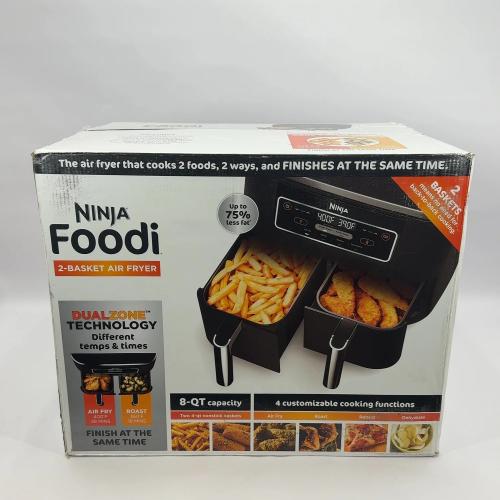 New Ninja Foodi  2 Basket Air Fryer