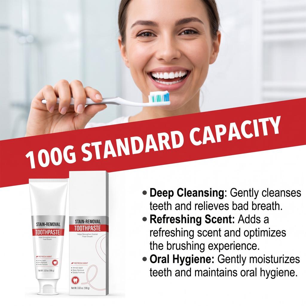 Decontamination Whitening Toothpaste