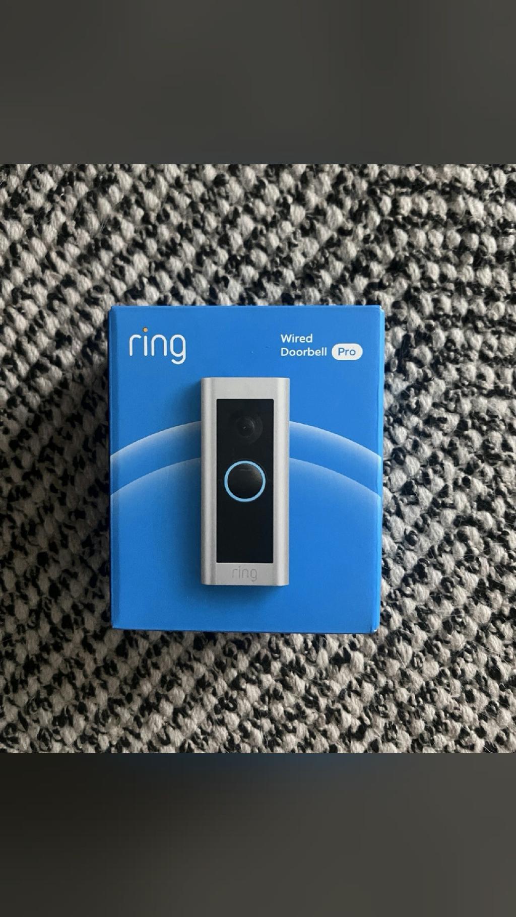 this one keeps selling out Ring - Wired Doorbell Pro Smart WiFi Video…