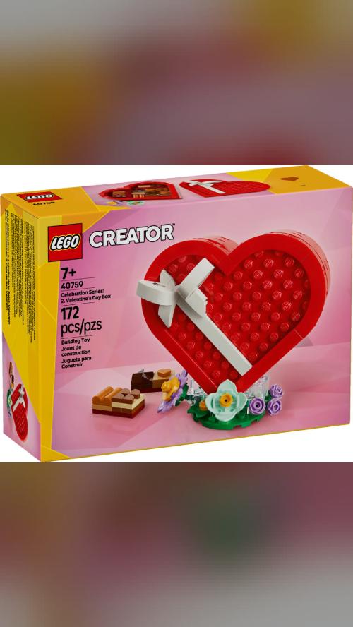 home upgrade Lego Creator Celebration Series: Valentine's Day Box…