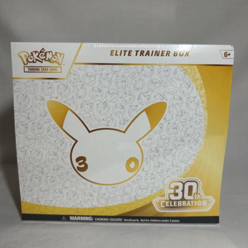 Pokemon TCG 30th Anniversary Celebrations ETB Sealed New Corner Dent