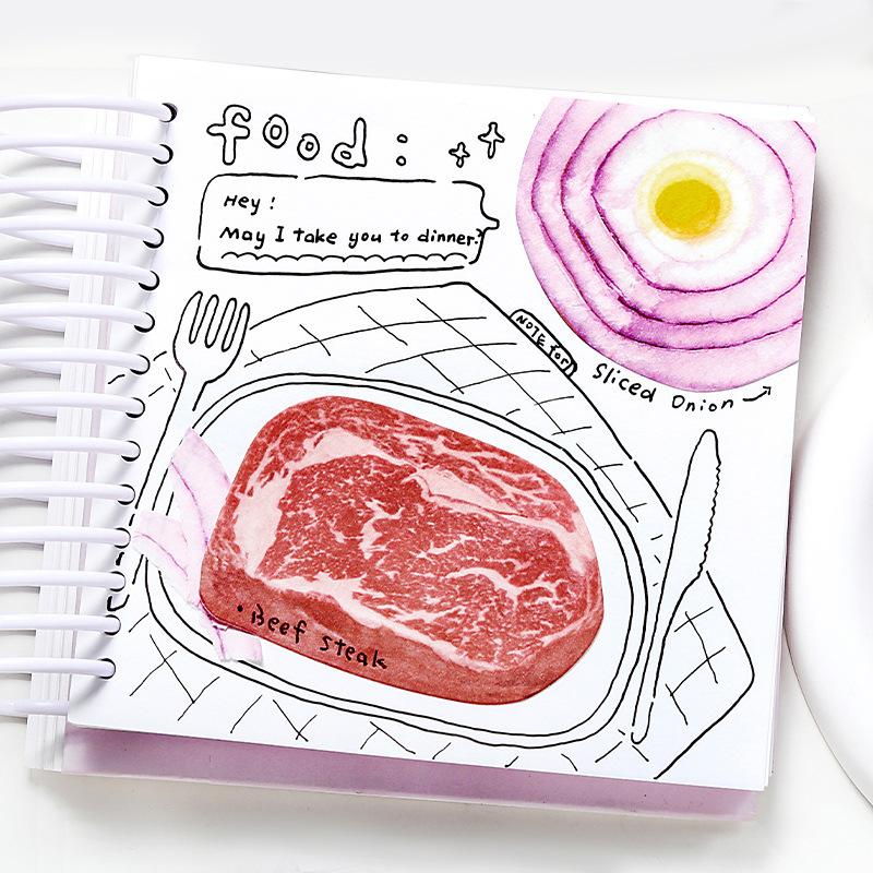 Fresh Fruit And Vegetable Memo Pads