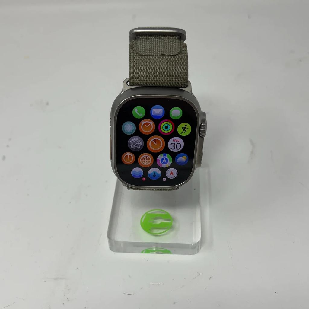 Unlocked Apple Watch Ultra 2 49MM Space Gray Titanium Olive MRF03LL/A