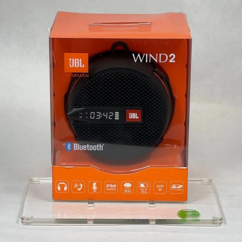 New JBL Wind 2 2-In-1 Portable Speaker Black JBLWIND2BLK