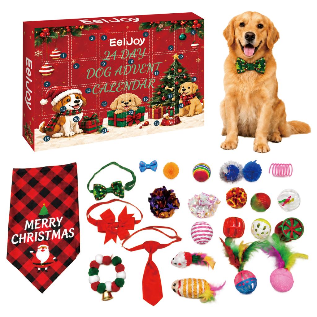 24-day Dog Christmas Countdown Calendar