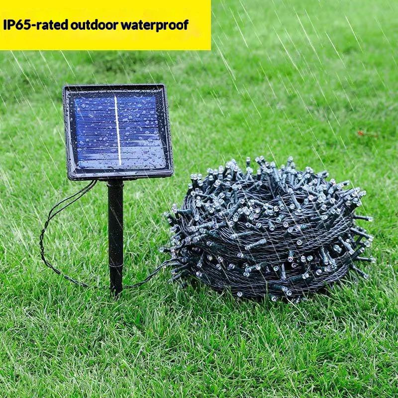 LED Solar-powered Garden String Lights