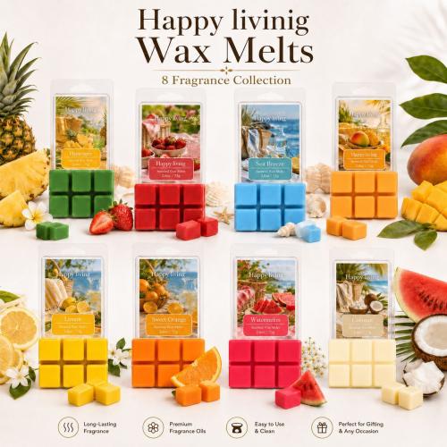 Soy Wax Fragrance Cubes Fruit Scent