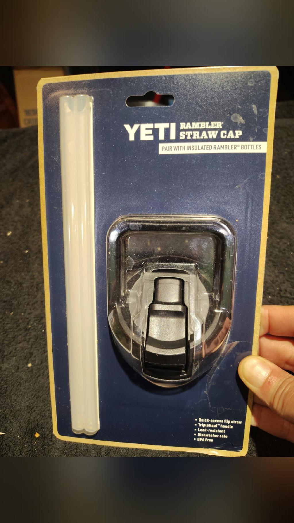 brand new, in stock New YETI Rambler Straw Cap with 2 Straws – Fits…