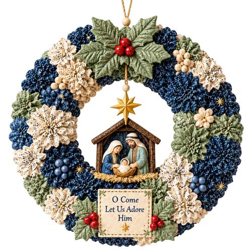 3D Fabric Poke Wreath DIY Kit