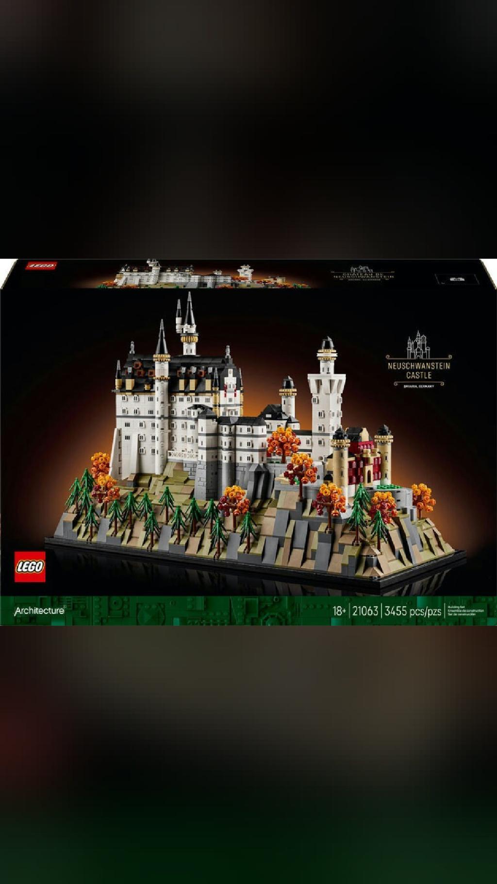 this one keeps selling out New LEGO Architecture Neuschwanstein…