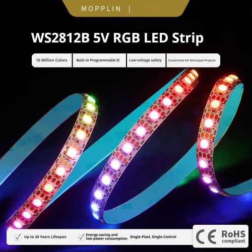 WS2812B RGB LED 5V Full-color Light Strip