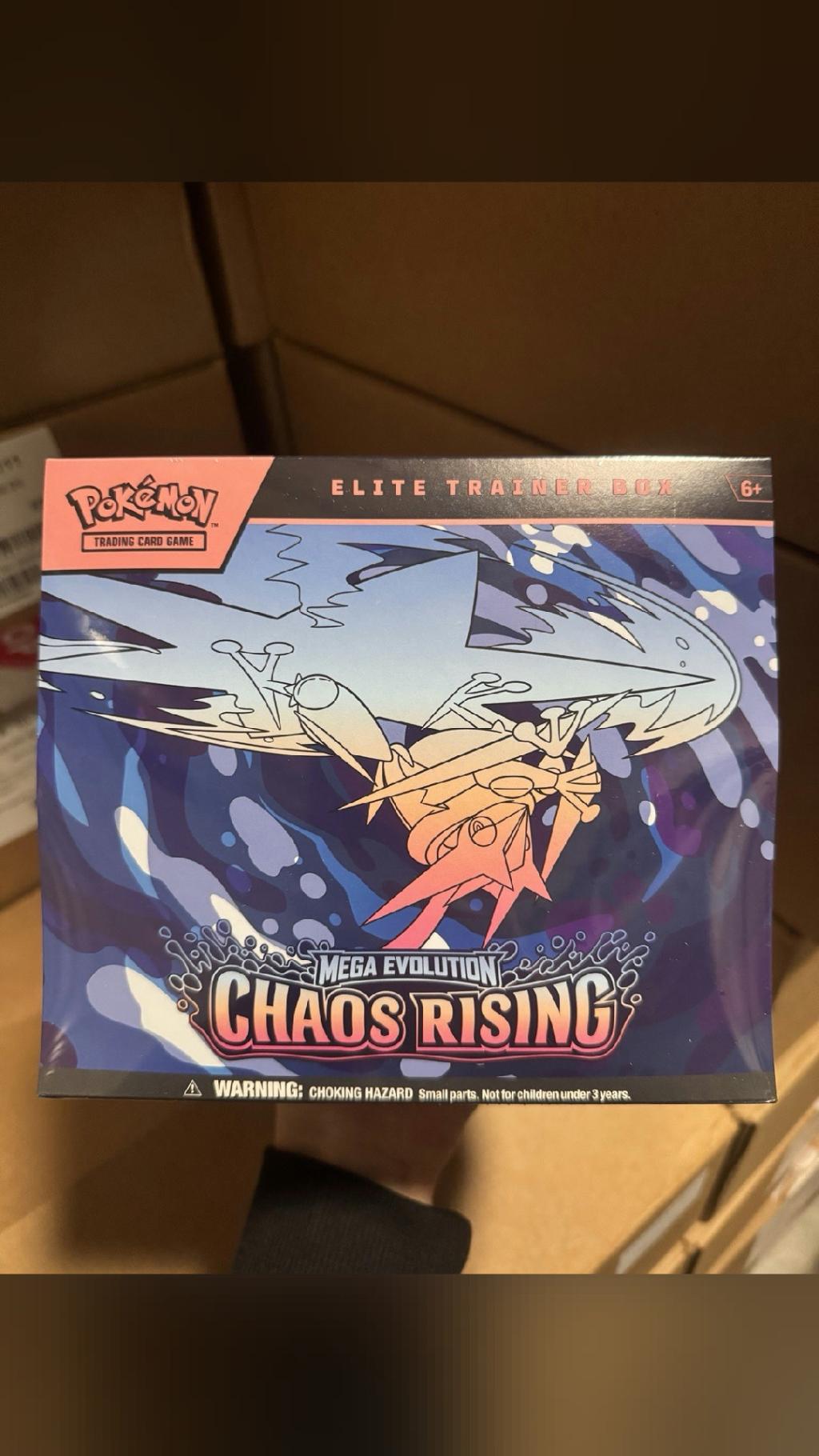 add it to the shelf Pokémon Mega Evolution Chaos Rising Elite Trainer…